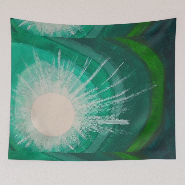 Item preview, Tinnitus in Green — Abstract Watercolor by John Ganger designed and sold by Jganger.