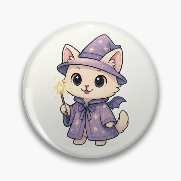Item preview, Cute Wizard Cat designed and sold by HoopeStylee.