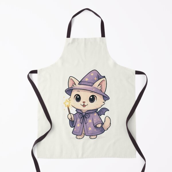 Item preview, Cute Wizard Cat designed and sold by HoopeStylee.