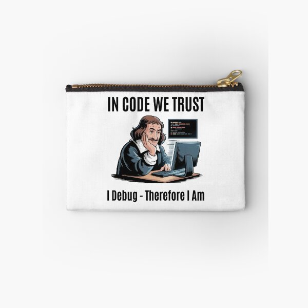 Item preview, Descartes at the Keyboard designed and sold by Moxie Ink Lady.