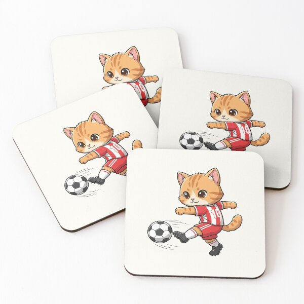 Item preview, Soccer Player Cat designed and sold by HoopeStylee.