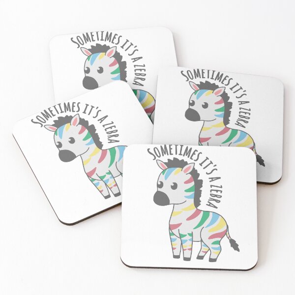 Item preview, Sometimes it's a Zebra (disability awareness) designed and sold by Becky-Marie.