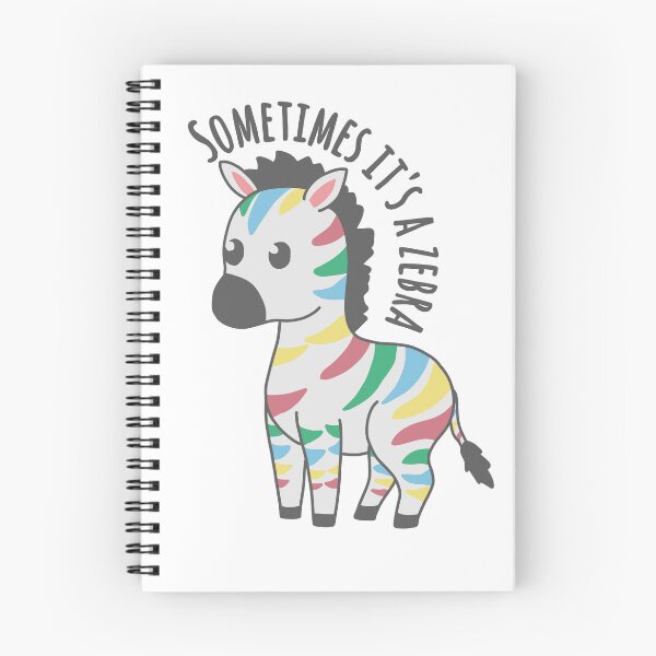Item preview, Sometimes it's a Zebra (disability awareness) designed and sold by Becky-Marie.