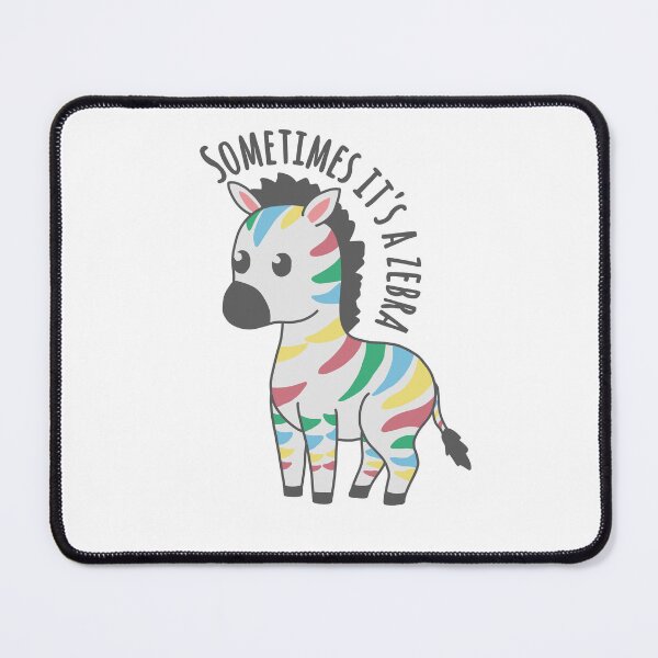 Item preview, Sometimes it's a Zebra (disability awareness) designed and sold by Becky-Marie.