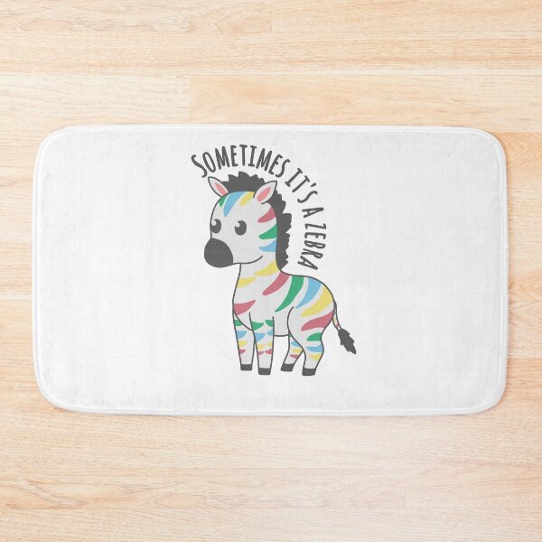 Item preview, Sometimes it's a Zebra (disability awareness) designed and sold by Becky-Marie.