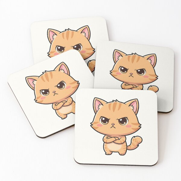 Artikelvorschau, Grumpy Angry Cat entworfen und verkauft von HoopeStylee.