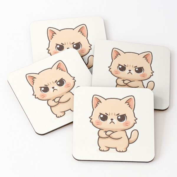 Item preview, Cute Mad Cat designed and sold by HoopeStylee.