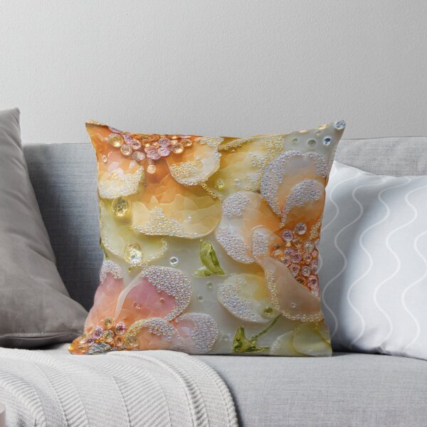 Item preview, Yellow and Orange Gem Flowers designed and sold by AngelHomes1.