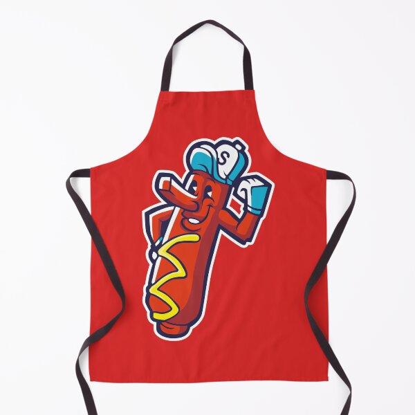 Item preview, Sausage Doll with Blue Cap – Funny Cute Food Character designed and sold by MerlinWear.