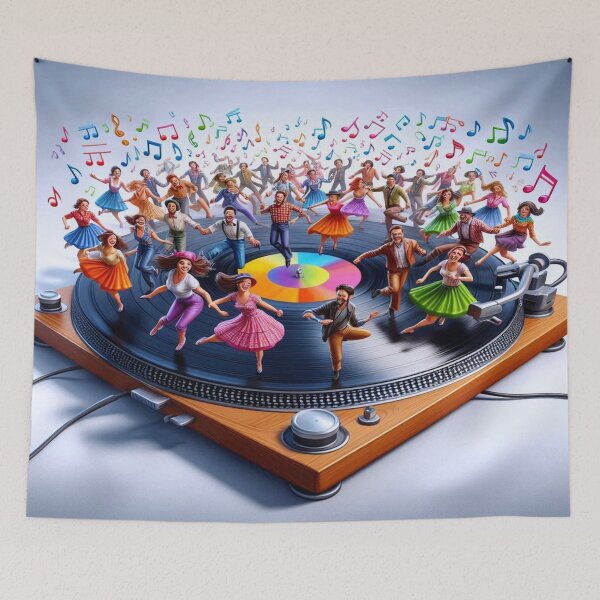 Item preview, Vinyl Jubilee: The Dance of Sound designed and sold by daweave77.