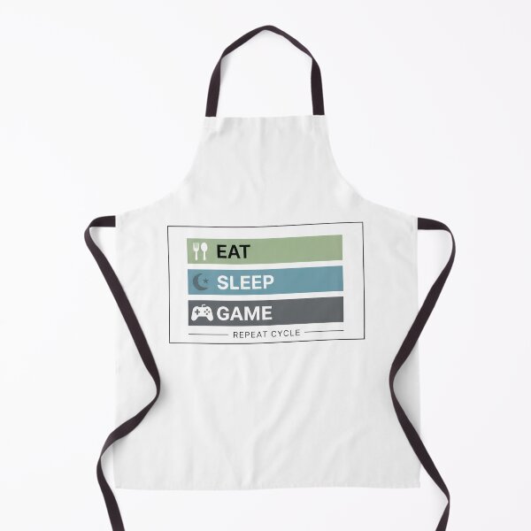 Item preview, Eat Sleep Game – Minimalist Gamer Design designed and sold by BGCDesigns.