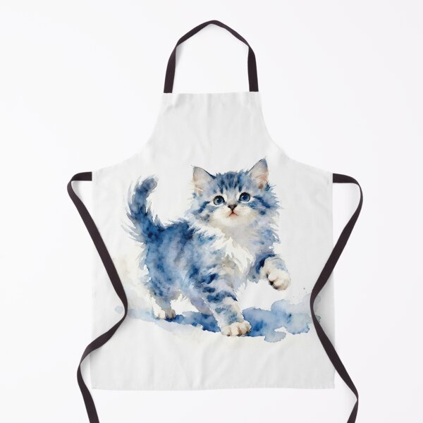 Item preview, Kitteh In the Blues designed and sold by Shelley Loewnau-Jones Studio.