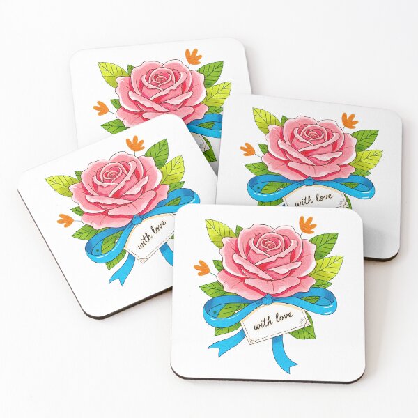 Item preview, With Love – A Rose of Devotion designed and sold by Anas Arts.