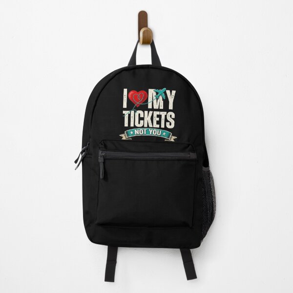 Item preview, Funny Valentine Travel Gift - I Love My Tickets Not You - Solo Traveler designed and sold by MasCorner.
