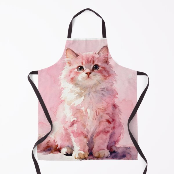 Item preview, Kitteh In The Pink designed and sold by Shelley Loewnau-Jones Studio.