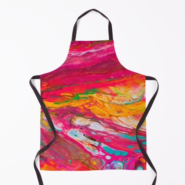 Item preview, Magenta paint pour small cell designed and sold by 7dunicornlady.