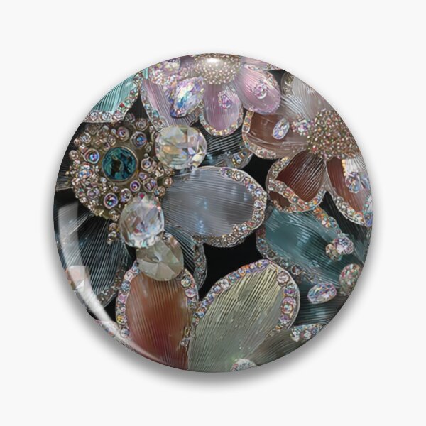 Item preview, Diamond and Gemstone Pastel Flowers designed and sold by AngelHomes1.