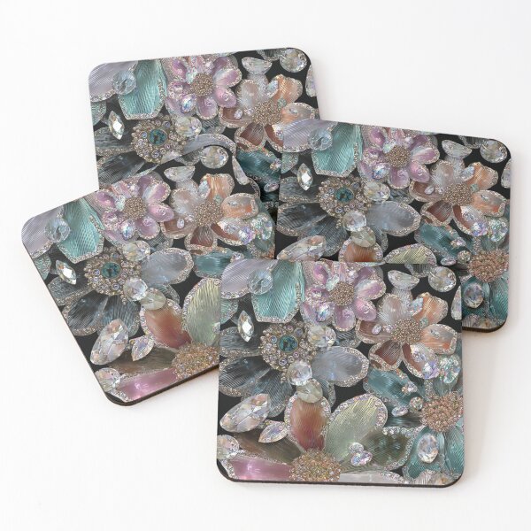 Item preview, Diamond and Gemstone Pastel Flowers designed and sold by AngelHomes1.