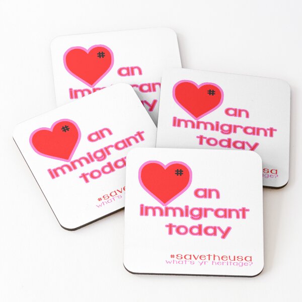 Item preview, Love an Immigrant Today designed and sold by SerpentSkyArts.