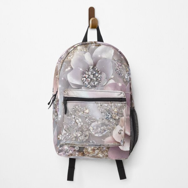 Item preview, Blush Diamond Floral Glam Art designed and sold by AngelHomes1.
