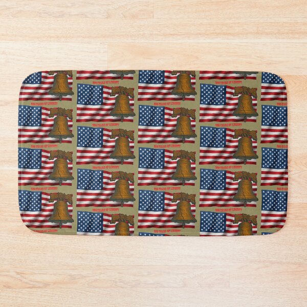 Item preview, American Flag with Liberty Bell 250 Years of Independence URM designed and sold by urmaddad.