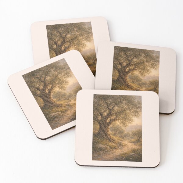Item preview, Ancient Olive Tree — Mount of Olives Landscape designed and sold by Novel Works Studio.