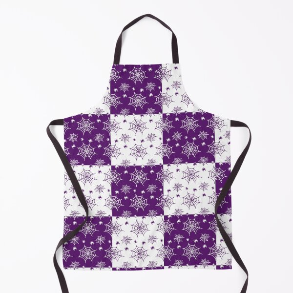 Item preview, White and plum interchange web pattern designed and sold by serenebookworm.