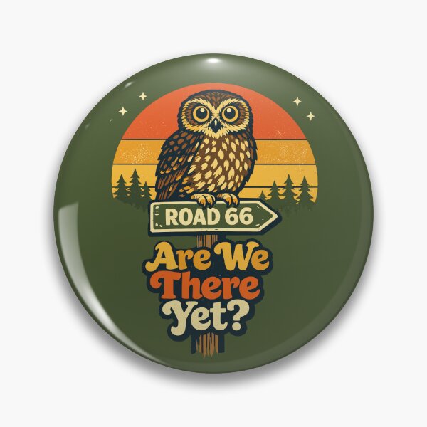 Item preview, Are We There Yet Ruru – Retro 70s Funny NZ Owl Road Trip  designed and sold by MvuuStudio.