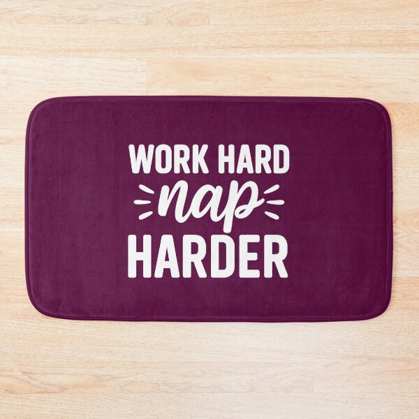 Item preview, Work Hard Nap Harder. Funny Motivational Quote  designed and sold by DesignHouse07.