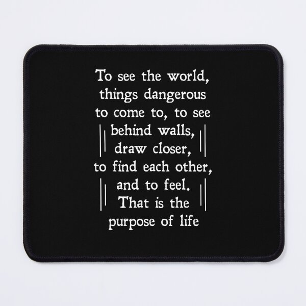Item preview, Walter Mitty Quote: The purpose of life designed and sold by Inspirational Messages .
