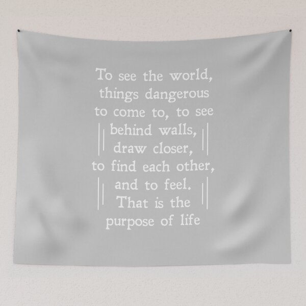 Item preview, Walter Mitty Quote: The purpose of life designed and sold by FrontierCosmic.