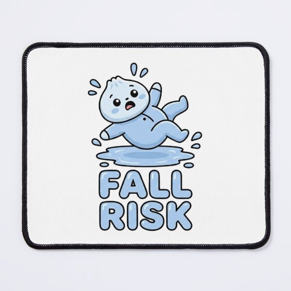 Item preview, Fall Risk – Cute Slipping Character Humor Design designed and sold by yadine.