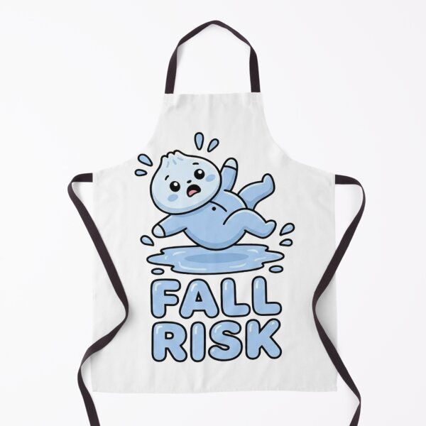 Item preview, Fall Risk – Cute Slipping Character Humor Design designed and sold by yadine.
