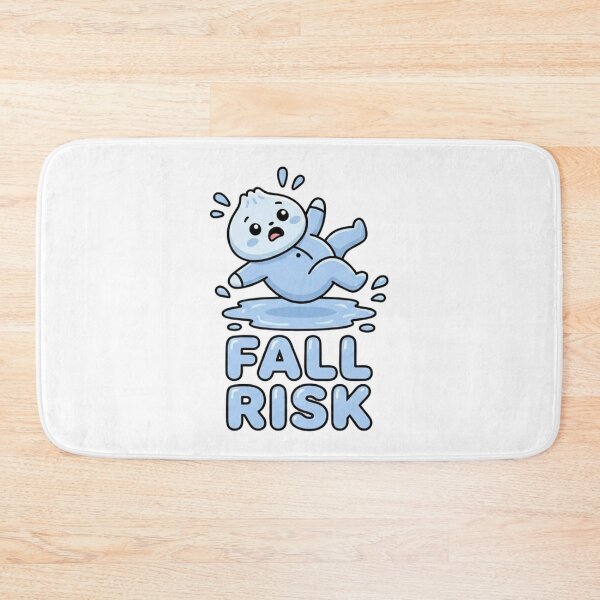 Item preview, Fall Risk – Cute Slipping Character Humor Design designed and sold by yadine.