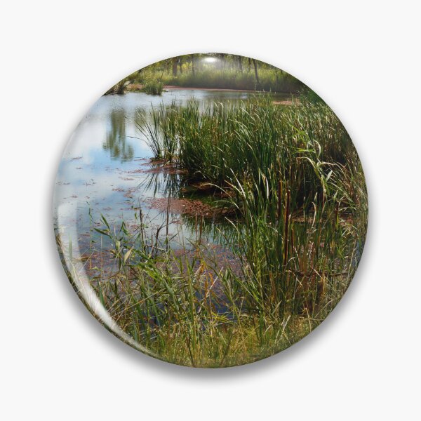Item preview, "Cobdogla Ponds: A Serene Landscape Before the Floods, Riverland, South Australia" designed and sold by A-Work-Of-Art.