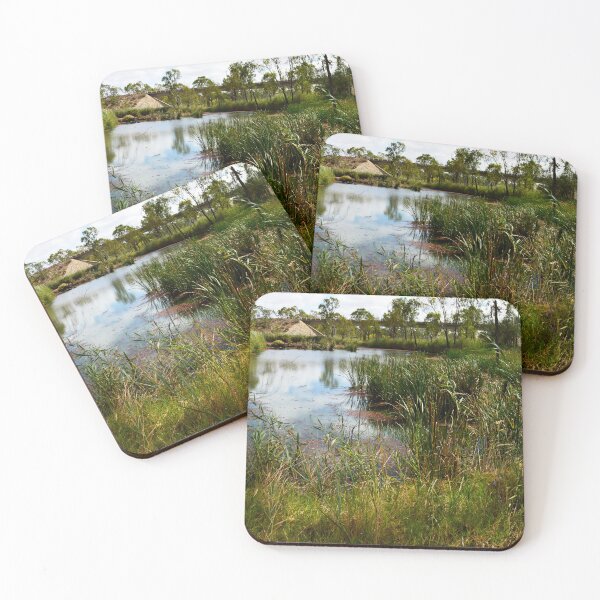 Item preview, "Cobdogla Ponds: A Serene Landscape Before the Floods, Riverland, South Australia" designed and sold by A-Work-Of-Art.
