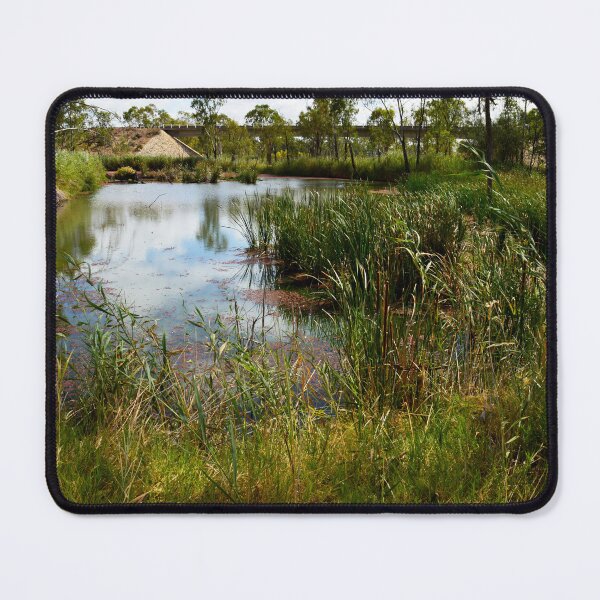 Item preview, "Cobdogla Ponds: A Serene Landscape Before the Floods, Riverland, South Australia" designed and sold by A-Work-Of-Art.