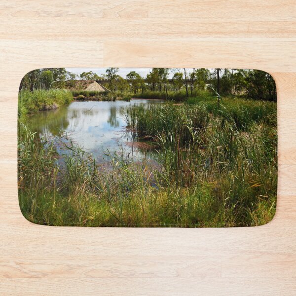 Item preview, "Cobdogla Ponds: A Serene Landscape Before the Floods, Riverland, South Australia" designed and sold by A-Work-Of-Art.