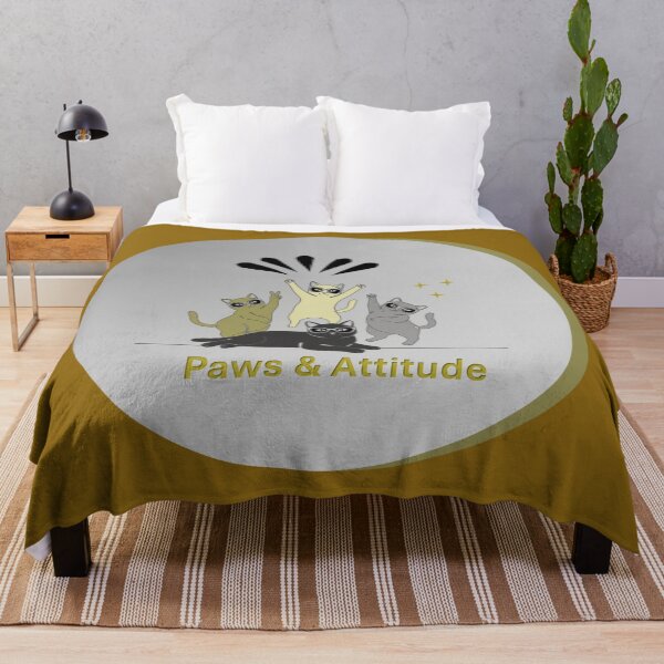 Item preview, Paws attitude -Cool Minimal Cat Design designed and sold by kstampa.