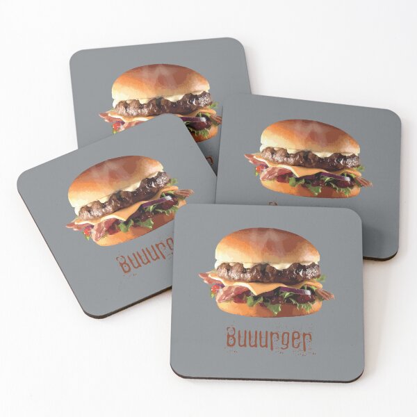 Item preview, Juicy Gourmet Burger Illustration Buuurger designed and sold by Arturo Daniel Garcia Palomo.