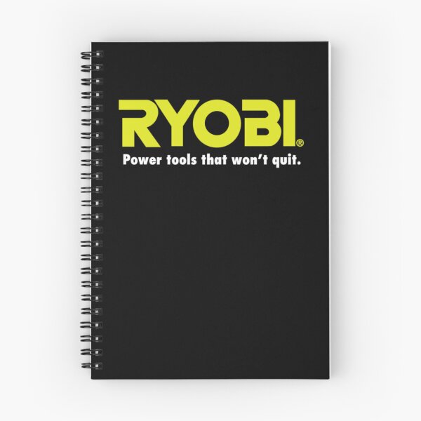 Item preview, POWER TOOLS RYOBILOGO That Wont's Quit  designed and sold by Goeagle.