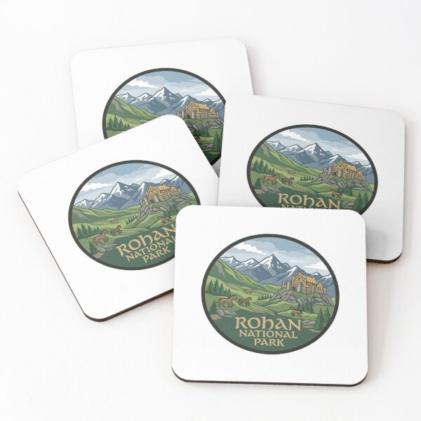 Item preview, Fantasy National Parks - Rohan designed and sold by Nerdventure.
