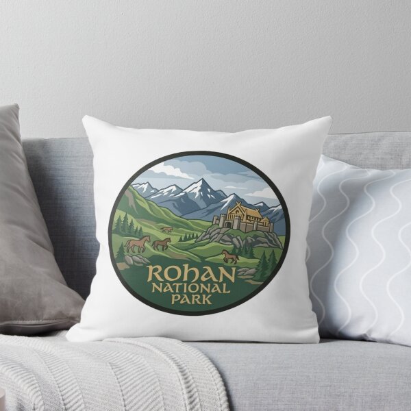 Item preview, Fantasy National Parks - Rohan designed and sold by Nerdventure.