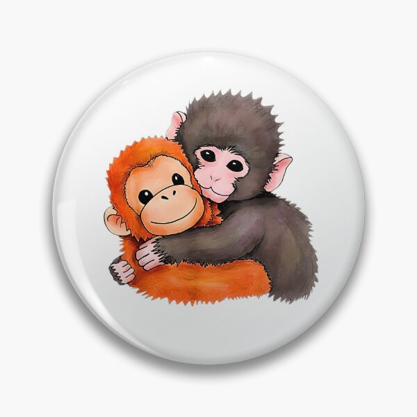 Item preview, "Punch" the Abandoned Baby Monkey designed and sold by NinigFox.