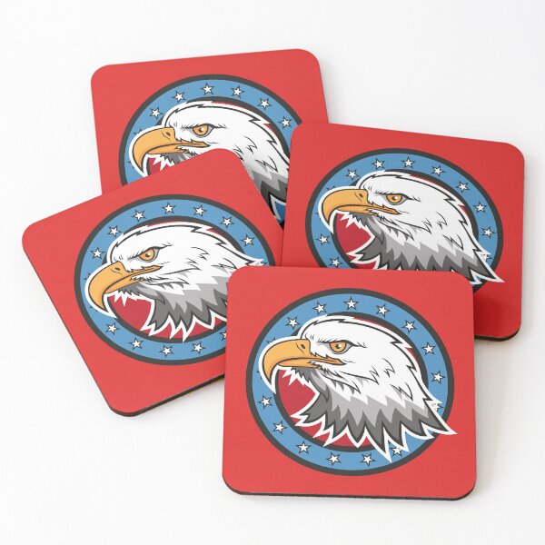 Item preview, Bald Eagle with Star Shield – Patriotic Emblem Design designed and sold by MerlinWear.