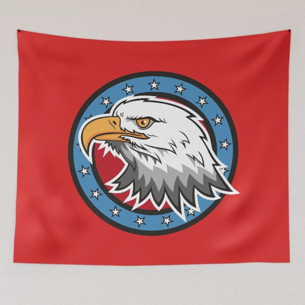 Item preview, Bald Eagle with Star Shield – Patriotic Emblem Design designed and sold by MerlinWear.