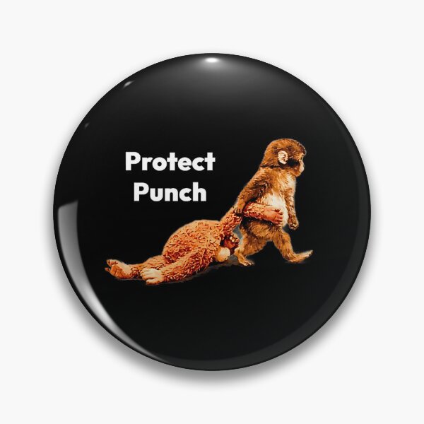 Item preview, Protect Baby Monkey Punch designed and sold by NinigFox.