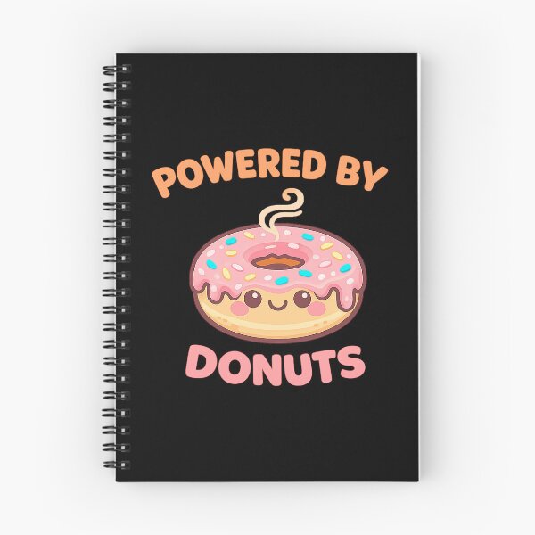 Item preview, Powered By Donuts Cute Kawaii Design designed and sold by ImagenFusionP.