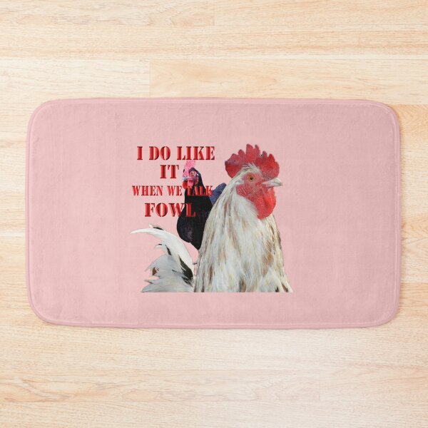 Item preview, "Rooster's Quip: 'I Like It When We Talk Fowl!'" designed and sold by A-Work-Of-Art.