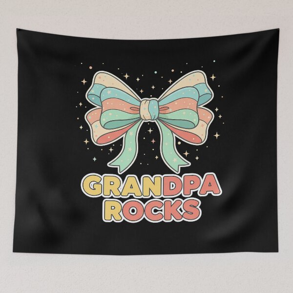 Artikelvorschau, Retro Grandpa Rocks Bow entworfen und verkauft von zbox1.